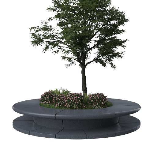 Скамья-вазон Сиена